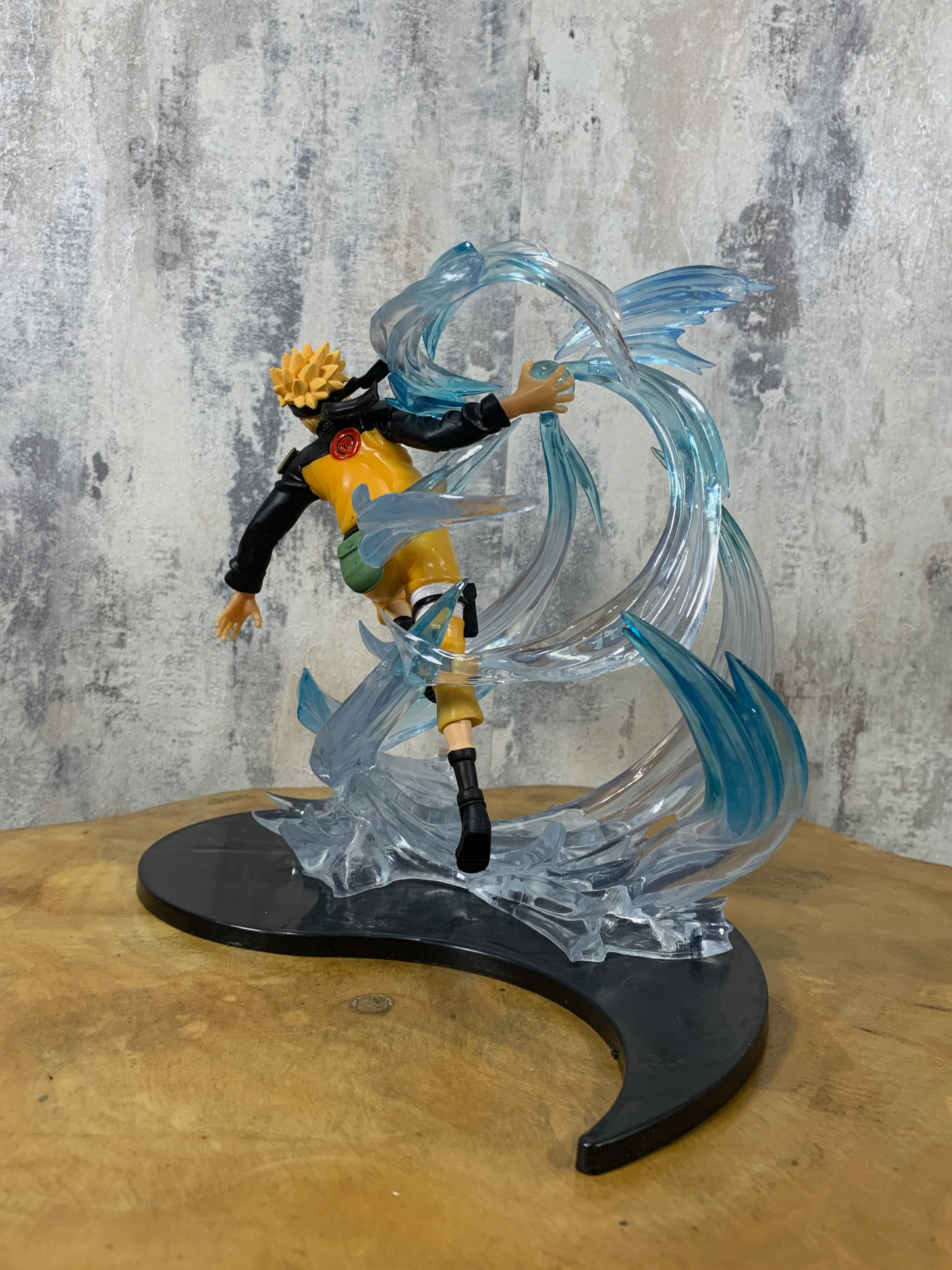 19cm Naruto Uzumaki's Wind Release Naruto Anime Figure