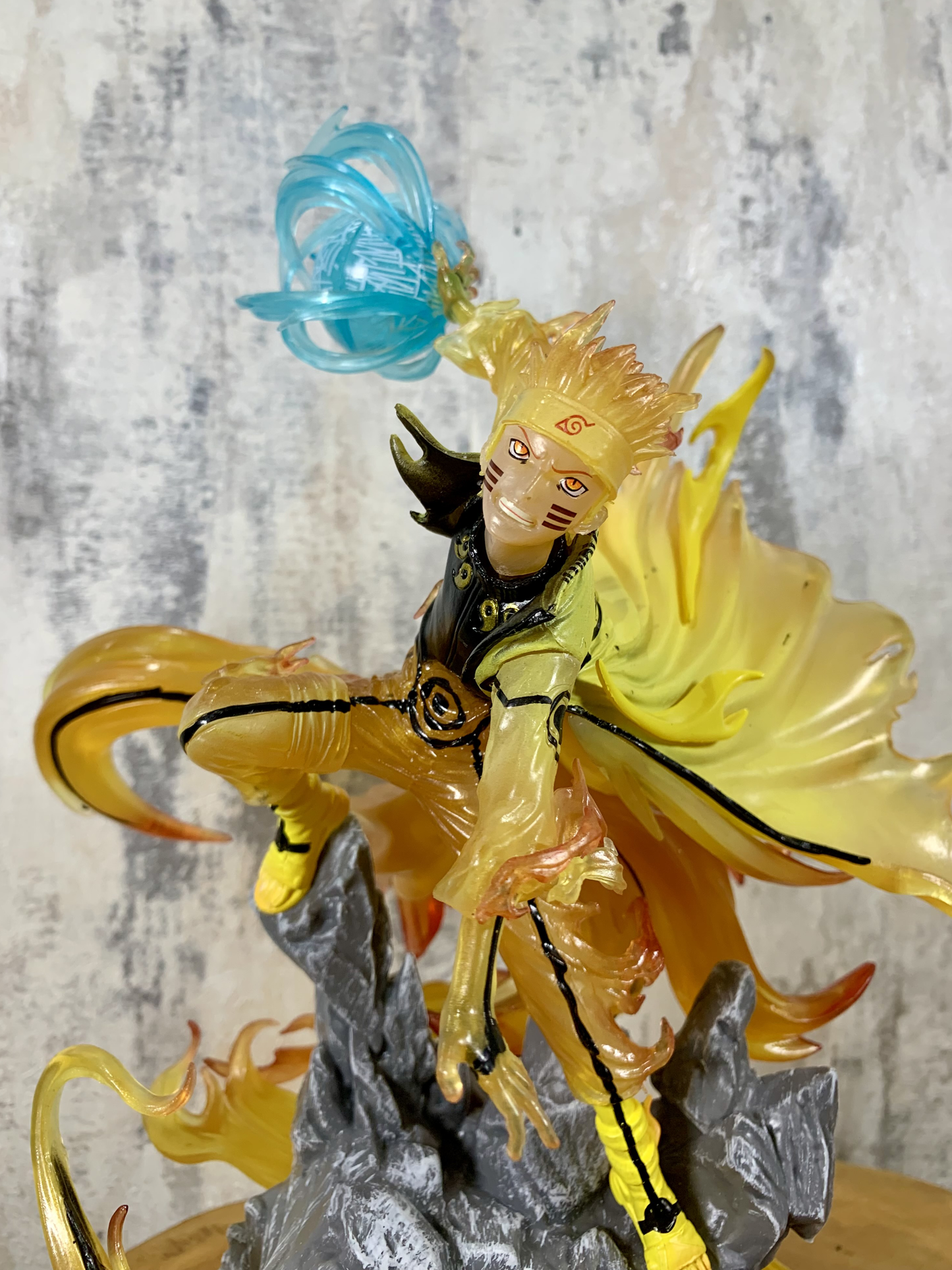 28cm Nine-Tails Chakra Mode Naruto, Naruto Anime Figure