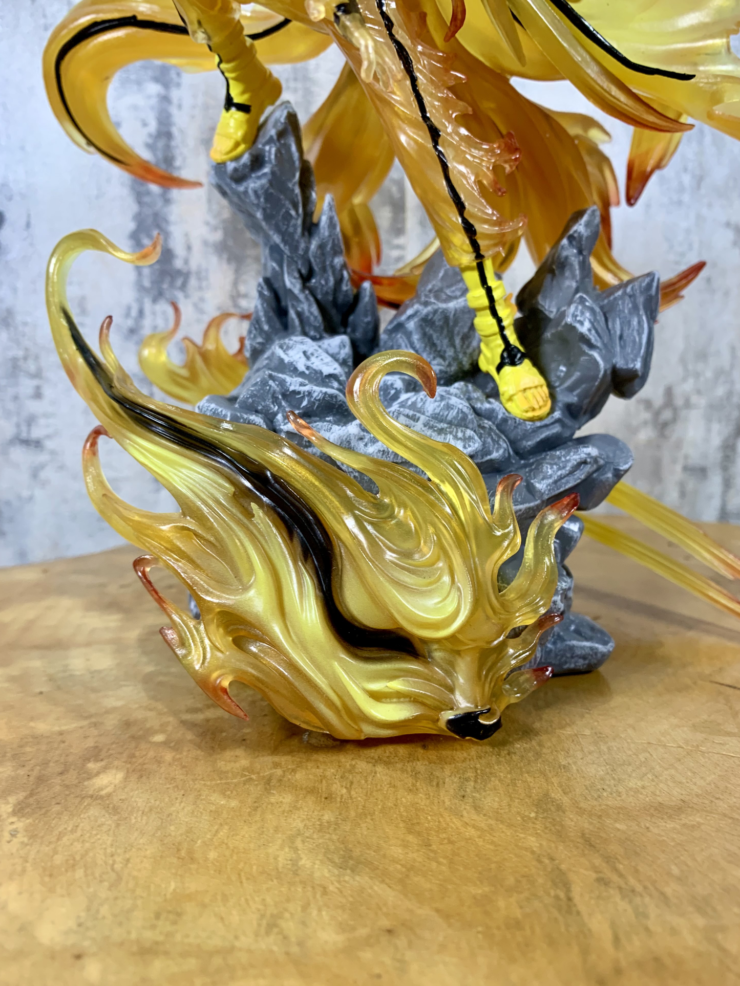 28cm Nine-Tails Chakra Mode Naruto, Naruto Anime Figure