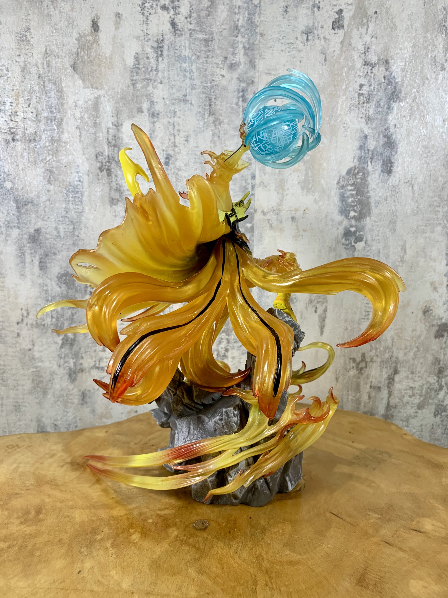 28cm Nine-Tails Chakra Mode Naruto, Naruto Anime Figure