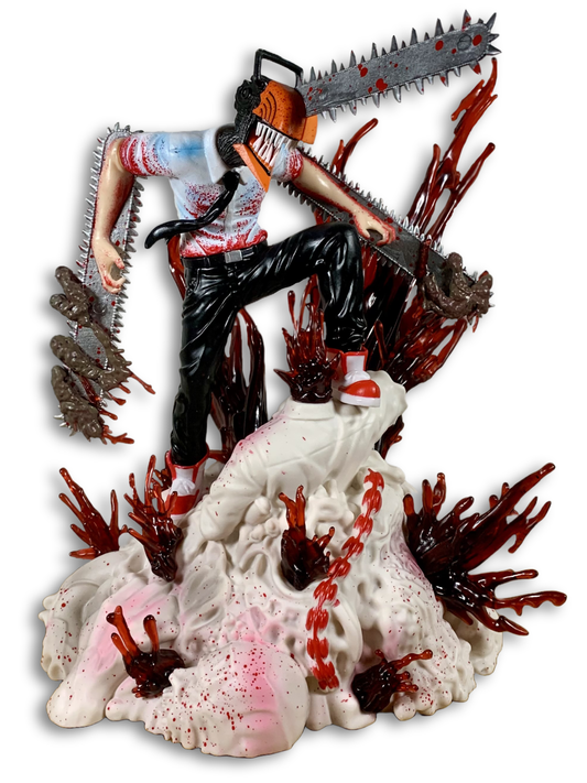 30cm Denji Chainsaw Man Devil Form Chainsaw Man Anime Figure