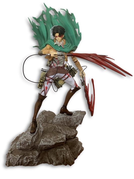 35cm Huge Levi Ackerman Attack On Titan Anime Figure