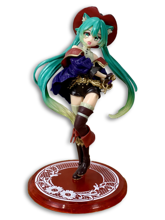 Miku Wonderland Puss In Boots, Hatsune Miku Anime Figure